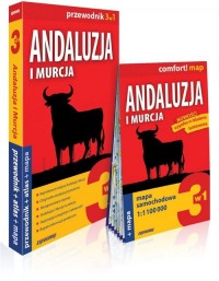 Andaluzja i Murcja 3w1: przewodnik - okładka książki