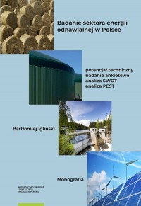 Badanie sektora energii odnawialnej - okładka książki