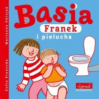Basia franek i pielucha - okładka książki