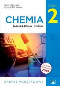 Chemia. Podręcznik cz. 2. Zakres - okładka podręcznika