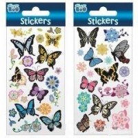 Naklejki Sticker BOO motyle i kwiaty - zdjęcie produktu