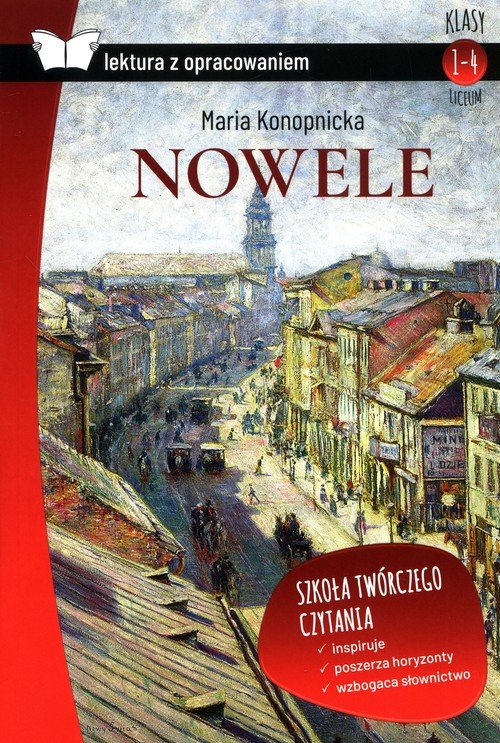 powiększ Nowele. Konopnicka (z opracowaniem) - okładka podręcznika