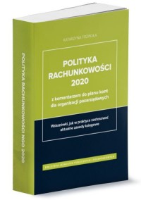 Polityka rachunkowości 2020 z komentarzem - okładka książki