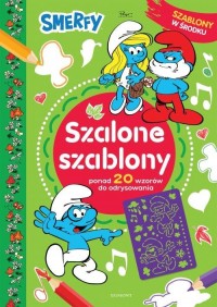 Smerfy Szalone szablony - okładka książki