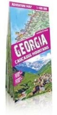Adventure map Gruzja/Georgia 1:400 - okładka książki