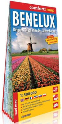 Comfort! map Benelux 1:500 000 - okładka książki