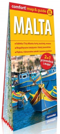 Comfort! map&guide XL Malta 2w1 - okładka książki