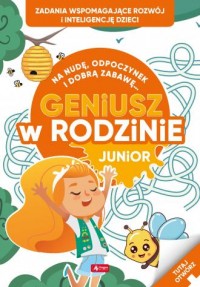 Geniusz w rodzinie Junior - okładka książki