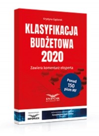 Klasyfikacja Budżetowa 2020 - okładka książki