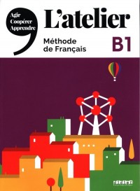 L atelier B1 Livre (+ DVD) - okładka podręcznika