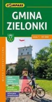 Mapa turystyczna - Gmina Zielonki - okładka książki