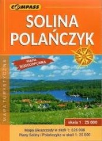 Mapa turystyczna - Solina Polńczyk - okładka książki