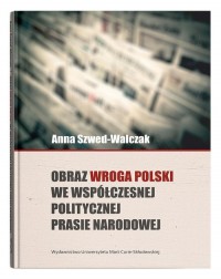 Obraz wroga Polski we współczesnej - okładka książki