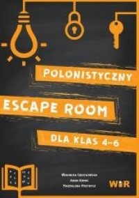Polonistyczny Escape Room dla klas - okładka książki