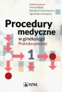 Procedury medyczne w ginekologii. - okładka książki