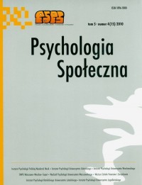 Psychologia społeczna. Tom 5 nr - okładka książki