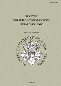 Rocznik Polskiego Towarzystwa Heraldycznego - okładka książki