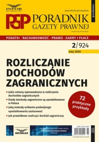 Rozliczanie dochodów zagranicznych. - okładka książki