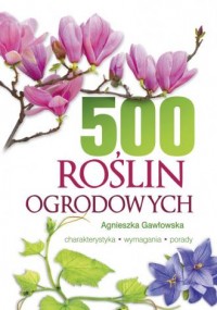 500 roślin ogrodowych - okładka książki