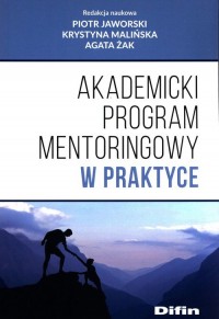 Akademicki program mentoringowy - okładka książki