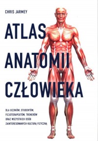 Atlas anatomii człowieka - okładka książki