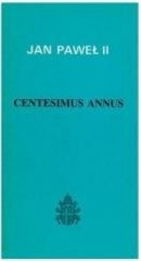 Centesimus annus - okładka książki