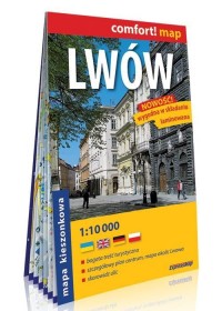 Comfort!map Lwów 1:10 000 plan - okładka książki