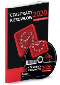 Czas pracy kierowców 2020 - najnowsze - okładka książki