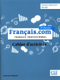Francais.com debutant Zeszyt ćwiczeń - okładka podręcznika