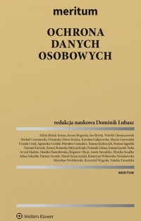 MERITUM. Ochrona danych osobowych - okładka książki