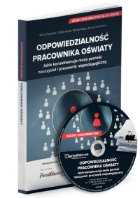 Odpowiedzialność pracownika oświaty. - okładka książki