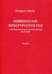 Odrodzenie Rzeczypospolitej w myśli - okładka książki
