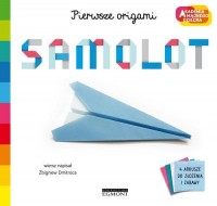 Samolot Pierwsze origami AMD - okładka książki