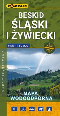 Beskid Śląski i Żywiecki mapa turystyczna - okładka książki