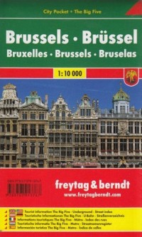 Brussels 1:10 000 - okładka książki
