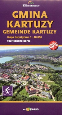 Gmina Kartuzy mapa turystyczna - okładka książki