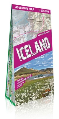 Islandia (Iceland) laminowana mapa - okładka książki