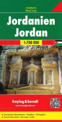 Jordania 1:700 000 - okładka książki
