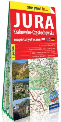 Jura Krakowsko-Częstochowska papierowa - okładka książki