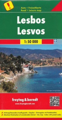 Lesbos 1:50 000 - okładka książki