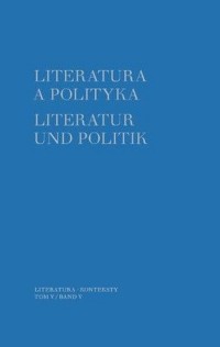 Literatura a polityka Literatur - okładka książki