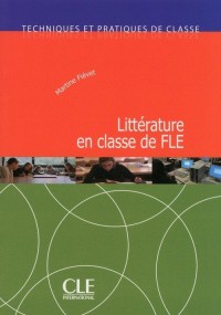 Litterature en classe de FLE - okładka podręcznika
