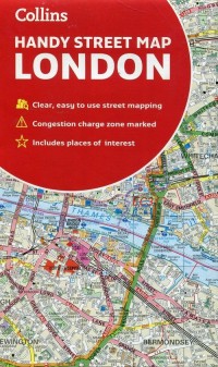 London Handy Street Map - okładka książki