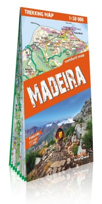 Madera (Madeira) laminowana mapa - okładka książki