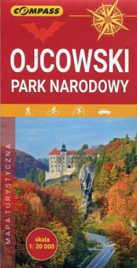 Ojcowski Park Narodowy mapa turystyczna - okładka książki