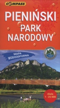 Pieniński Park Narodowy  Mapa wodoodporna - okładka książki