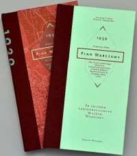 Plan Warszawy 1939 Książnica-Atlas - okładka książki