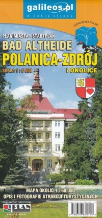 Polanica-Zdrój i okolice, 1:8 000 - okładka książki