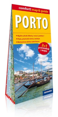 Porto 2w1 przewodnik i mapa - okładka książki