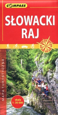 Słowacki Raj mapa turystyczna 1:35 - okładka książki